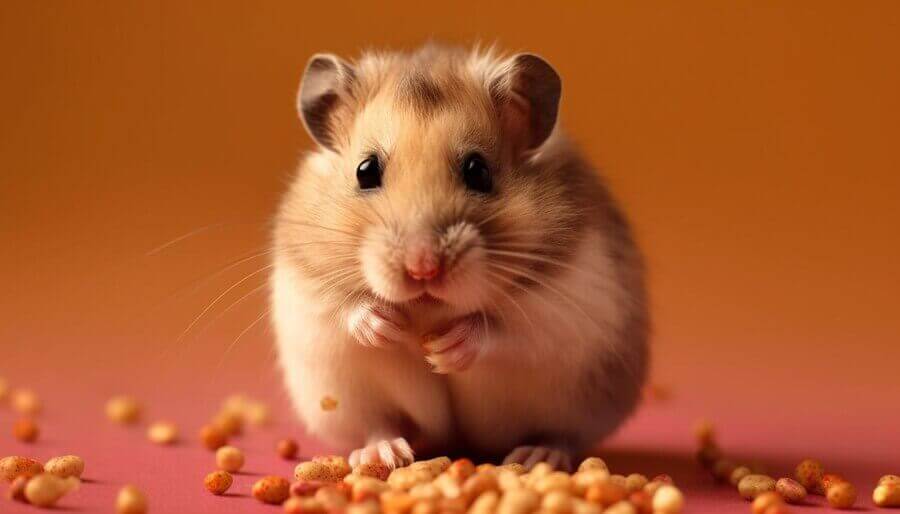 Hamster carinhoso